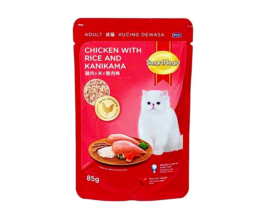 SmartHeart Adult Chicken with Rice and Kanikama 85g