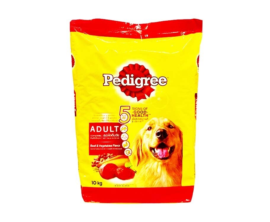 Pedigree Adult Beef &amp; Vegetables Flavor 10kg