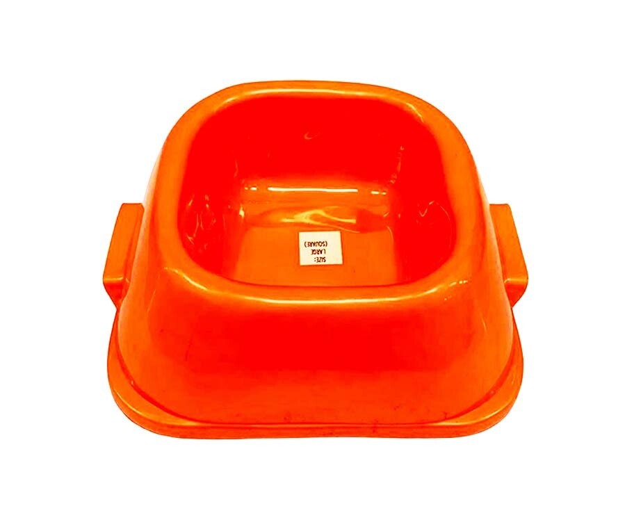 Bearing Dog Bowl Large (Square)