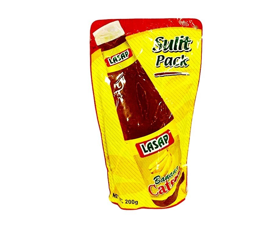 Lasap Banana Catsup Sulit Pack 200g