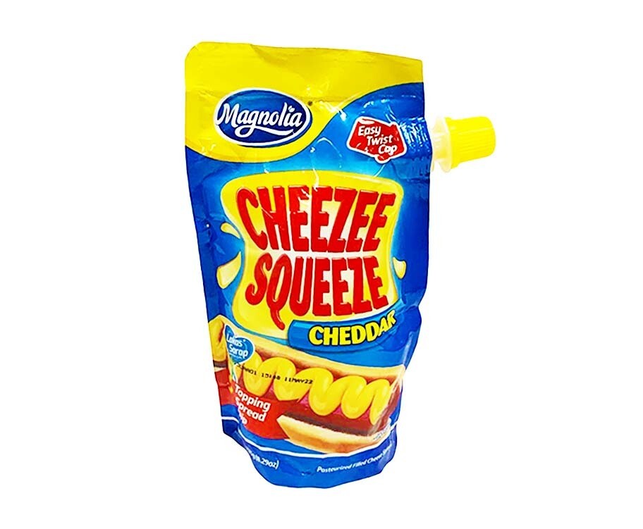 Magnolia Cheezee Squeeze Cheddar Easy Twist Cap 235g