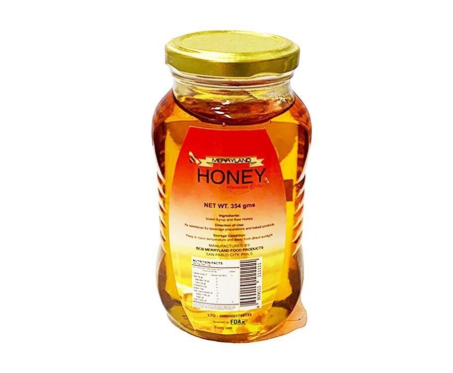 Merryland Honey Flavored Syrup 354g