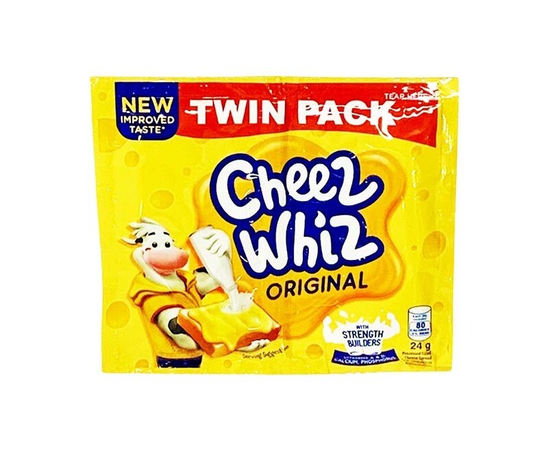 Kraft Cheez Whiz Original Twin Pack 24g