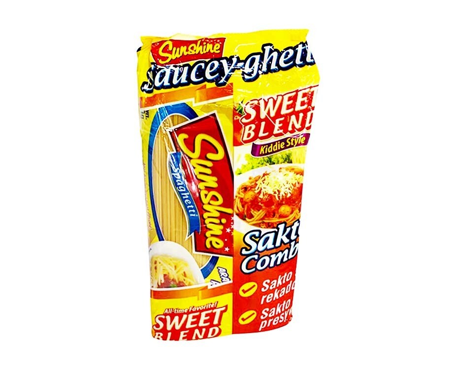 Sunshine Saucey-ghetti Sunshine Spaghetti 800g + Sunshine Spaghetti Sauce Kiddie Style Sweet Blend 1kg