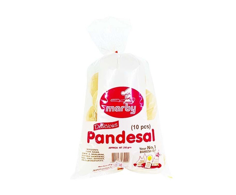 Marby Delicious Pandesal 10 Pieces Approx. 250g
