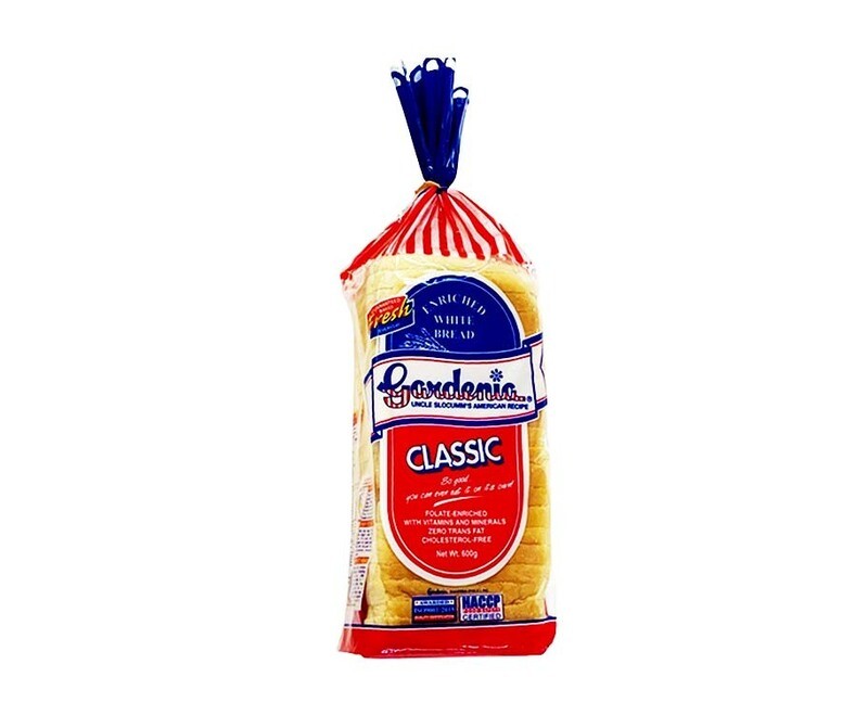 Gardenia Enriched White Bread Classic 600g