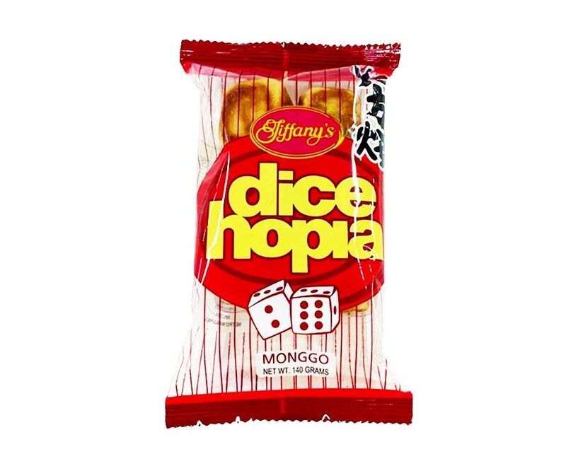 Tiffany&#39;s Dice Hopia Monggo 140g