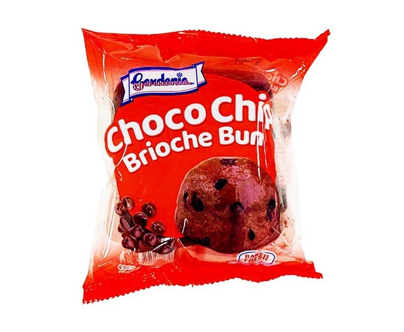 Gardenia Choco Chip Brioche Bun 4 Pieces 120g