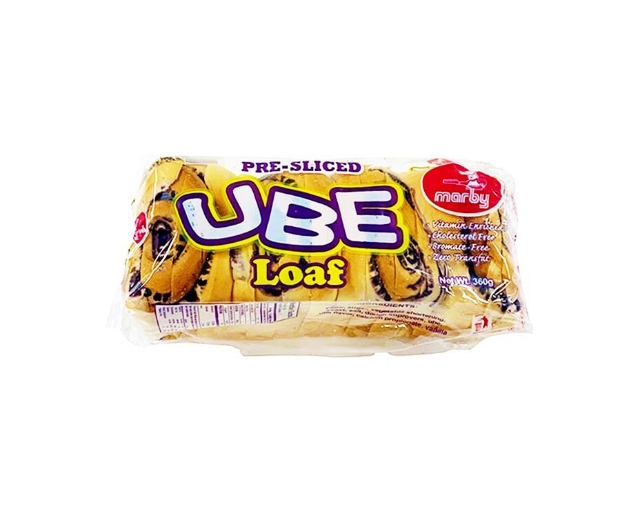Marby Pre-Sliced Ube Loaf 360g