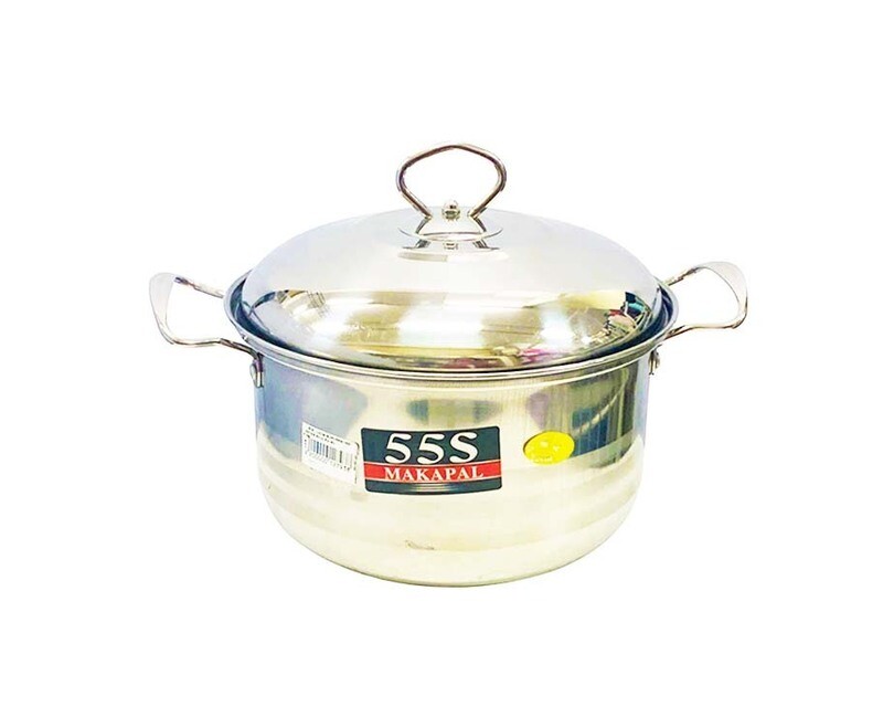 55S Makapal 22cm S/S Stock Pot #22 #799