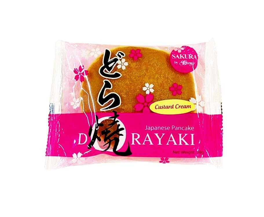Sakura by Tiffany&#39;s Dorayaki Japanese Pancake Custard Cream 90g