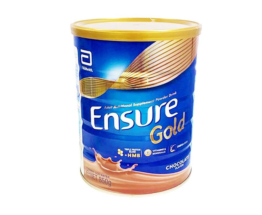Abbott Ensure Gold Adult Nutritional Supplement Powder Chocolate Flavor