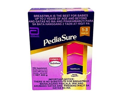 Abbott PediaSure Vanilla 1-3 Years Old 400g
