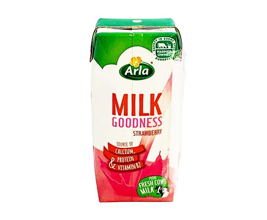 Arla Milk Goodness Strawberry Flavor 200mL