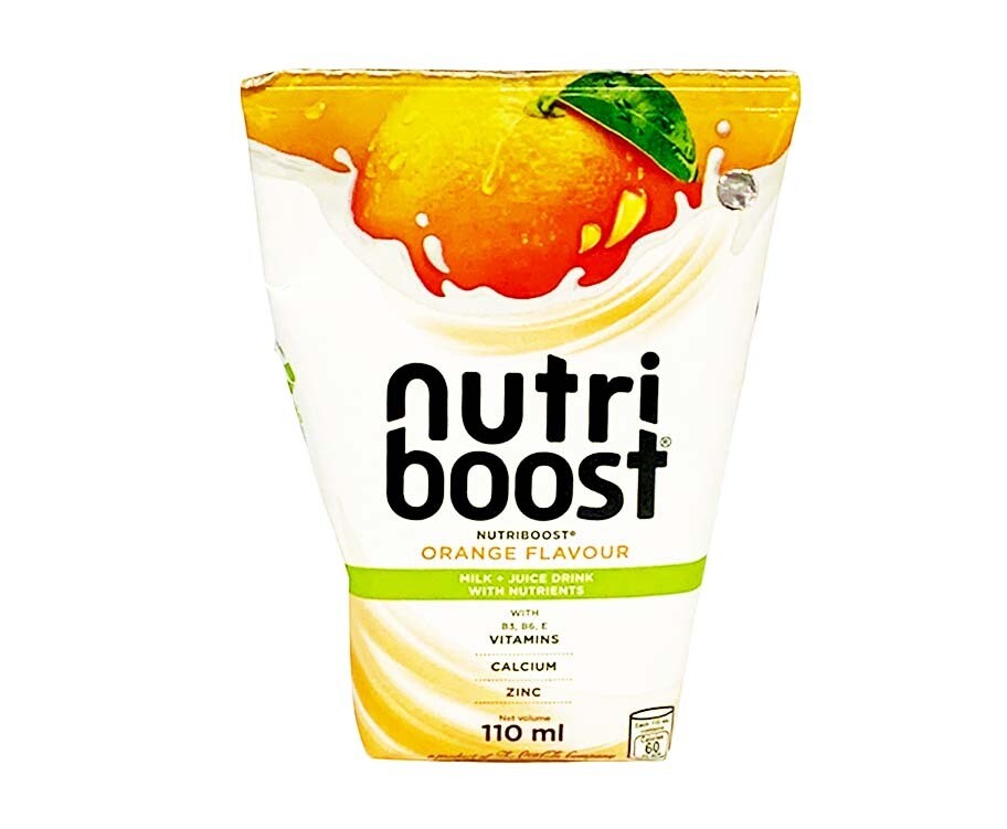 Nutriboost Orange Flavour Milk + Juice Drink with Nutrients 110mL