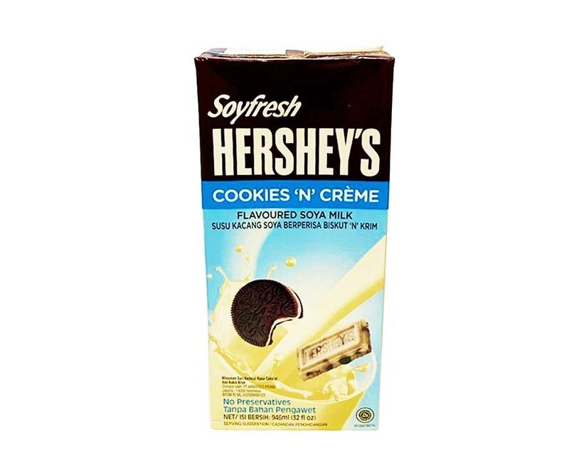 Soyfresh Hershey&#39;s Cookies &#39;n Cream Flavoured Soya Milk 946mL
