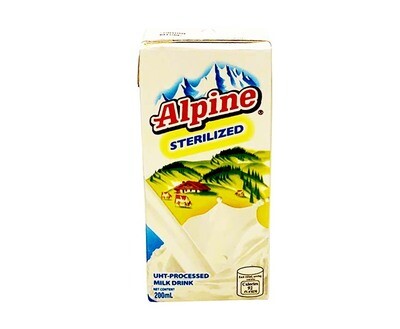 Alpine Sterilized UHT-Processed Milk Drink 200mL