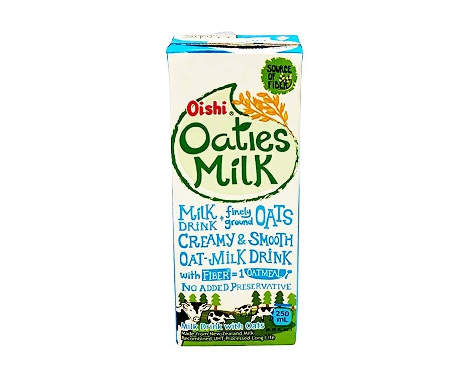 Oishi Oaties Milk Drink + Finely Ground Oats 250mL