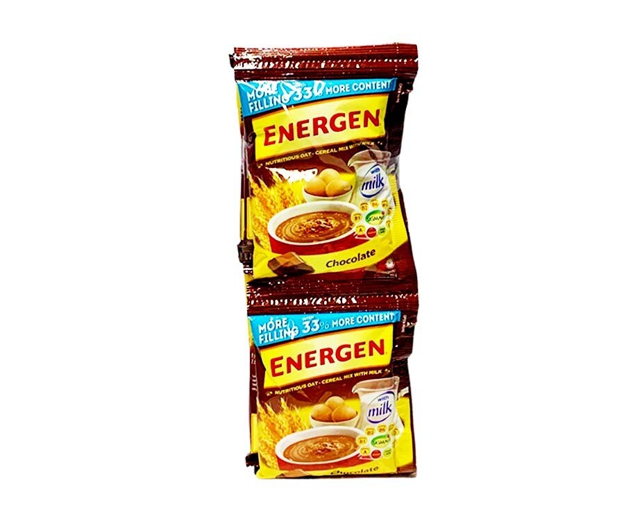 Energen Chocolate with Milk Nutritious Oat Cereal Mix with Milk (10 Packs x 40g) 400g