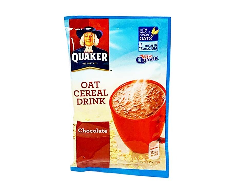 Quaker Oat Cereal Drink Chocolate 29g