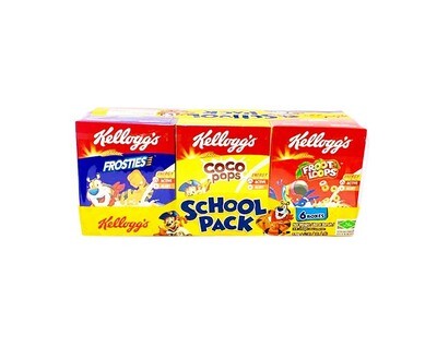 Kellogg's School Pack Cereal (6 Boxes x 28.33g) 170g