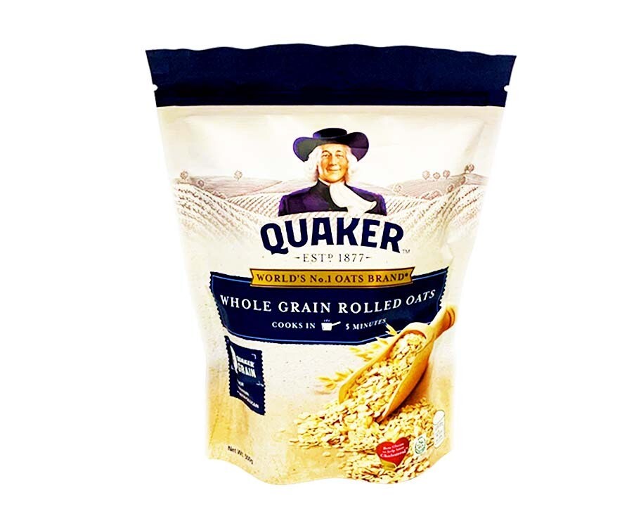 Quaker Whole Grain Rolled Oats 500g