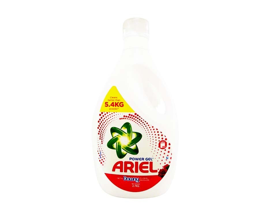 Ariel Power Gel with Downy Floral Passion 2.7kg