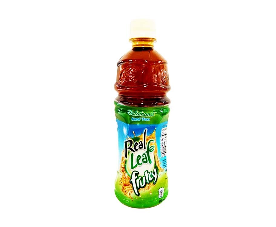 Real Leaf Frutcy Calamansi Iced Tea 480mL