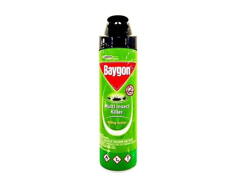 Baygon Multi Insect Killer Maximum Killing Action 500mL (330g)