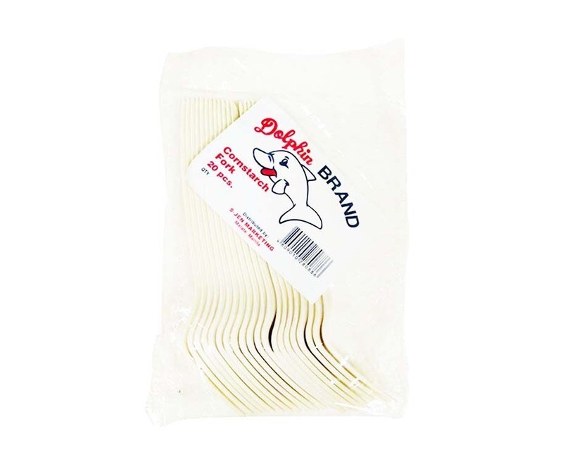 Dolphin Brand Cornstarch Fork 20 Pieces