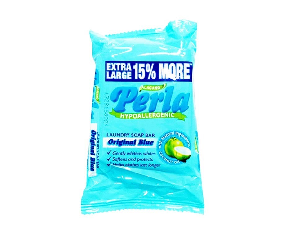 Perla Hypoallergenic Laundry Soap Bar Original Blue 110g