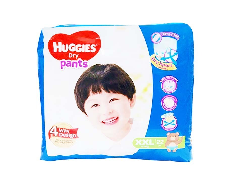 Huggies Ultra Pants For Boys, XXL 15-25 KG, 32-Pack