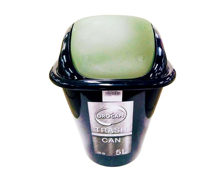 Orocan Trash Can Grey 5L