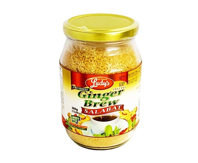 Ludy&#39;s Premium Instant Ginger Brew Salabat 12.69oz (360g)