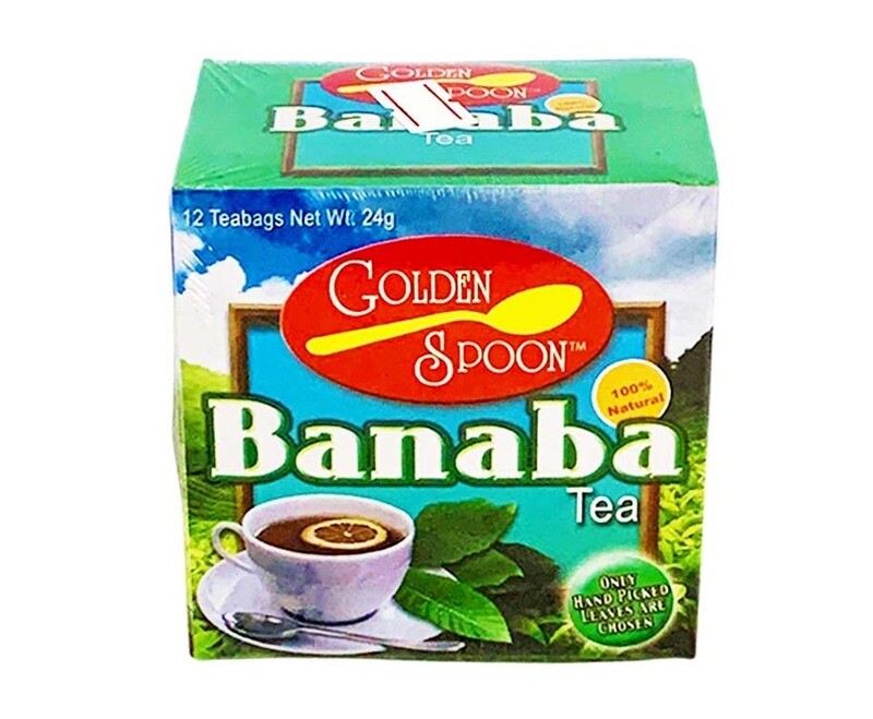Golden Spoon 100% Natural Banaba Tea 12 Teabags 24g