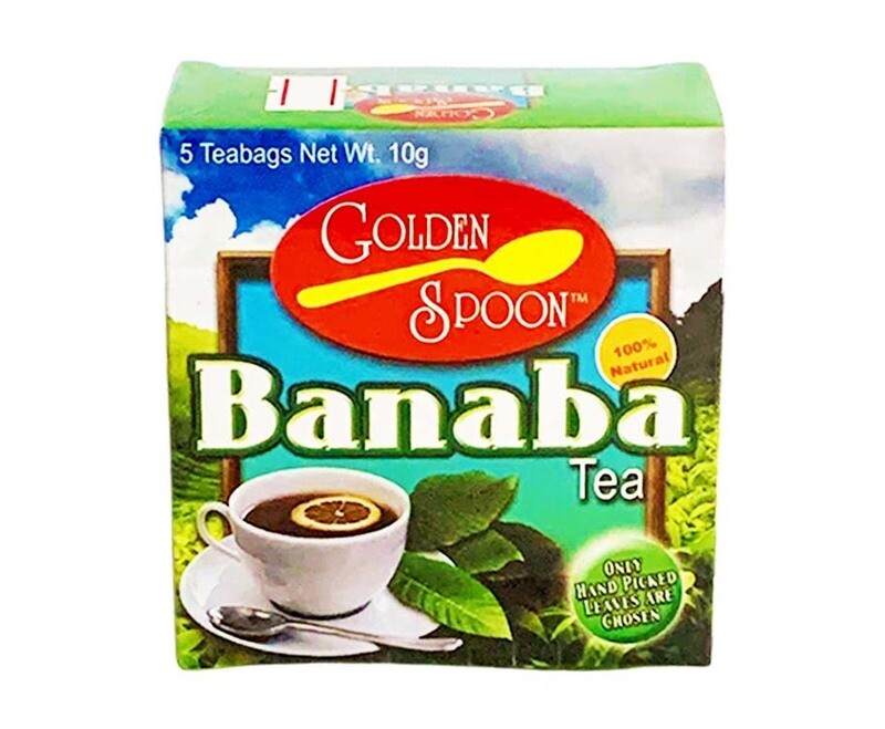 Golden Spoon 100 Natural Banaba Tea 5 Teabags 10g