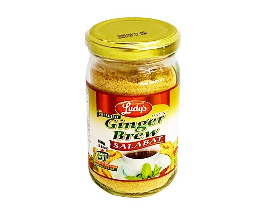 Ludy&#39;s Premium Instant Ginger Brew Salabat 5.64oz (160g)