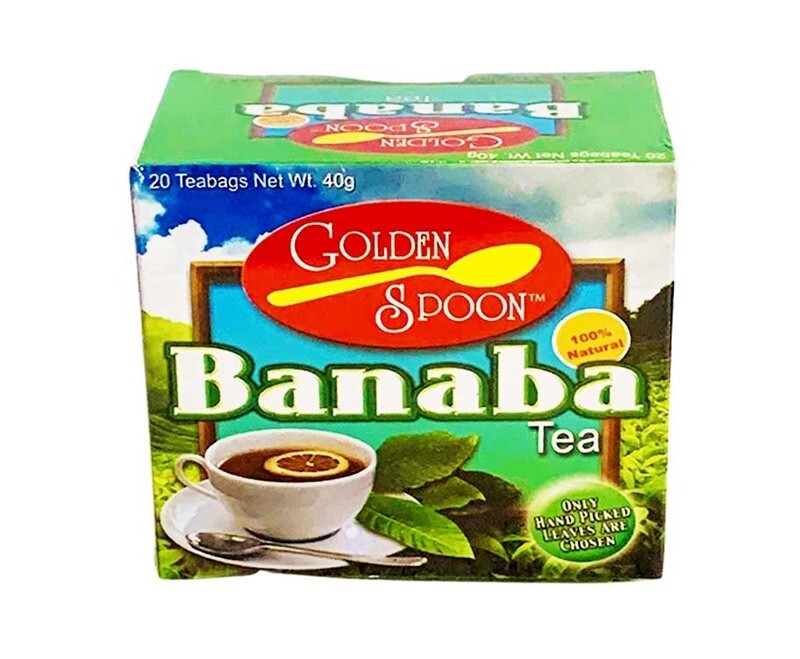 Golden Spoon 100% Natural Banaba Tea 20 Teabags 40g