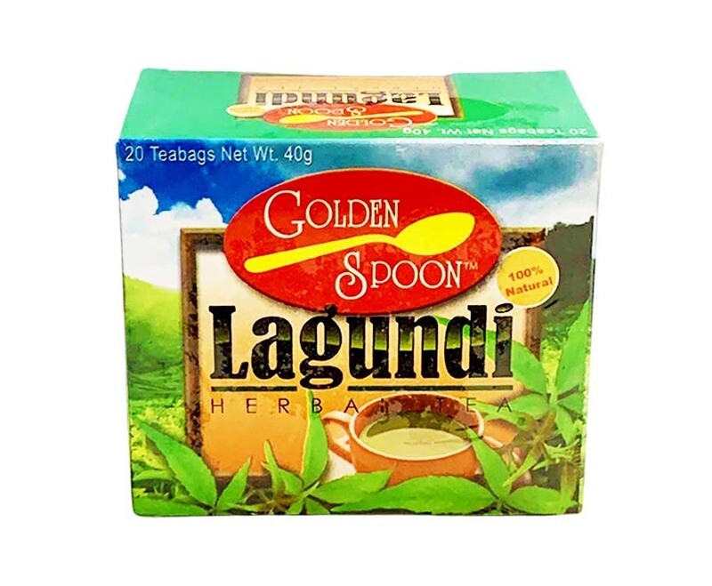 Golden Spoon 100% Natural Lagundi Herbal Tea 20 Teabags 40g