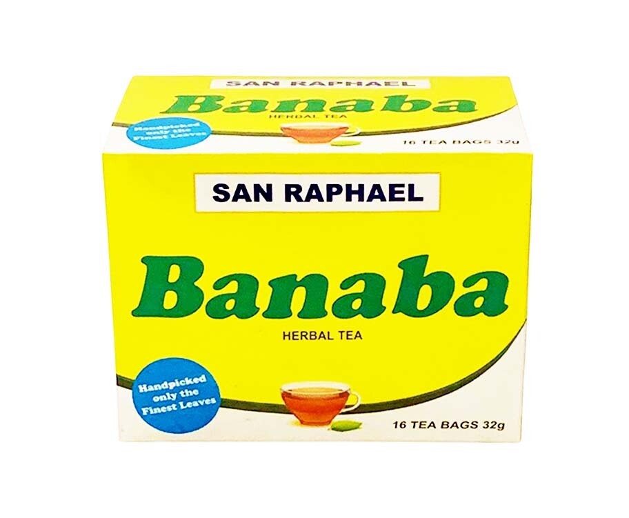 San Raphael Banaba Herbal Tea 16 Tea Bags 32g