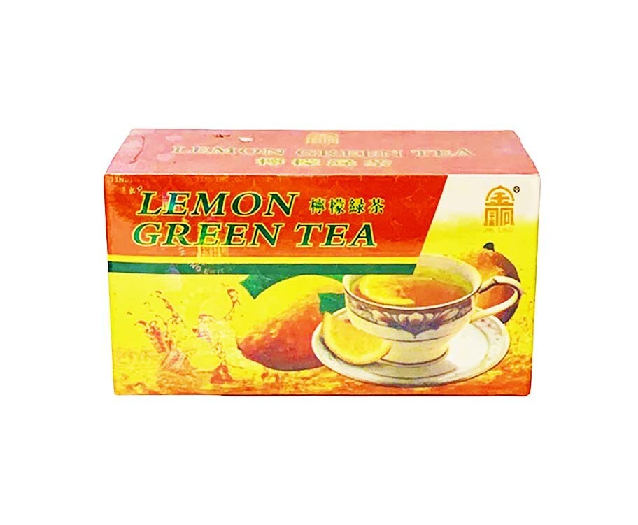 Jin Ling Lemon Green Tea (25 Tea Bags x 2g) 50g