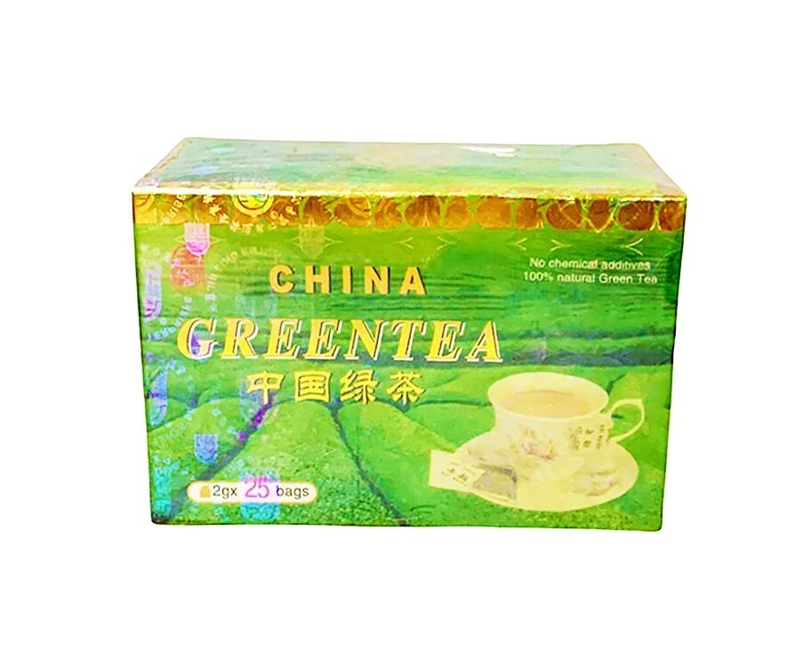 Jin Ling China Green Tea (25 Bags x 2g) 50g