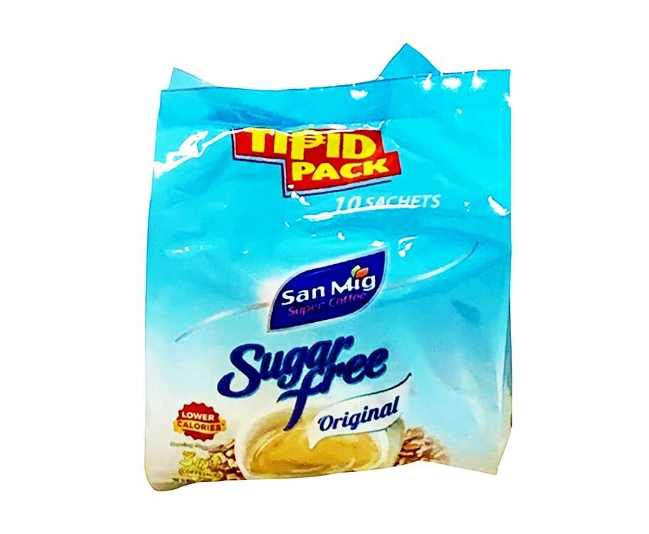 San Mig Super Coffee Original 3-in-1 Coffee Mix Tipid Pack (10 Packs x 7g)