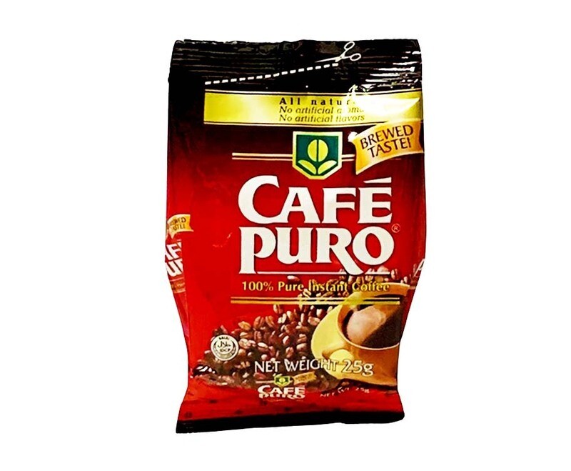 Café Puro 100% Pure Instant Coffee 25g