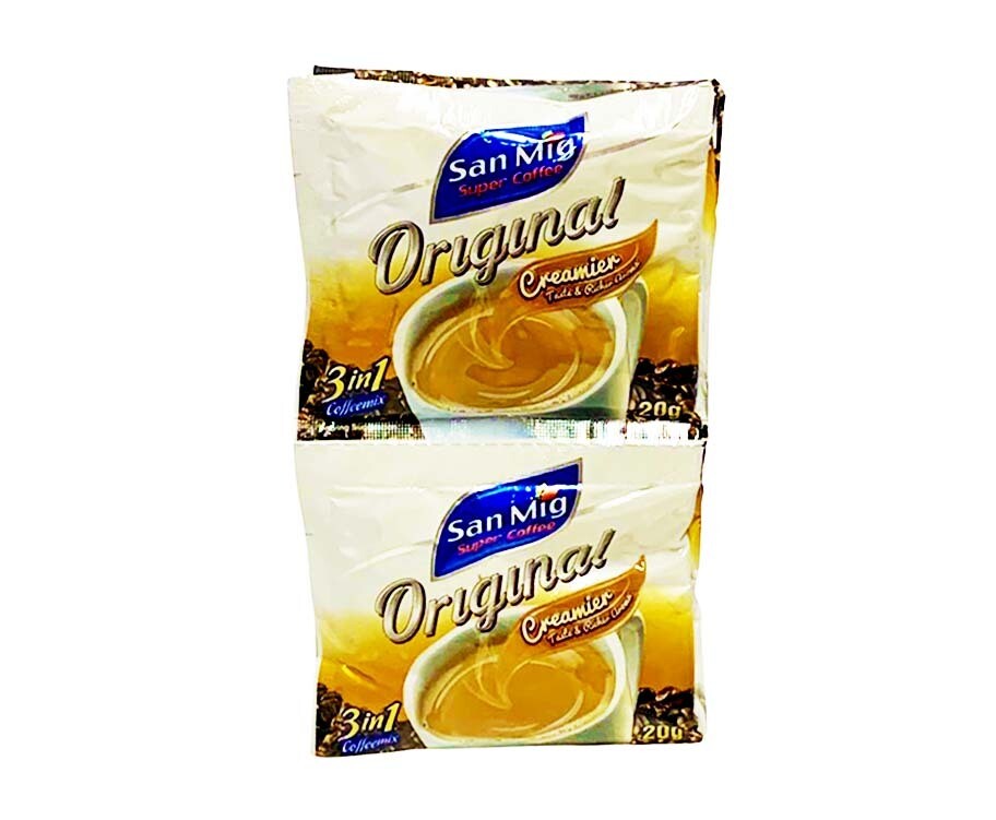 San Mig Super Coffee Original Creamier 3-in-1 Coffee Mix 20g