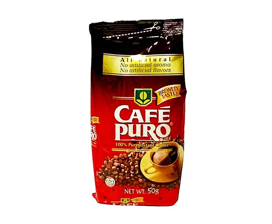 Café Puro 100% Pure Instant Coffee 50g