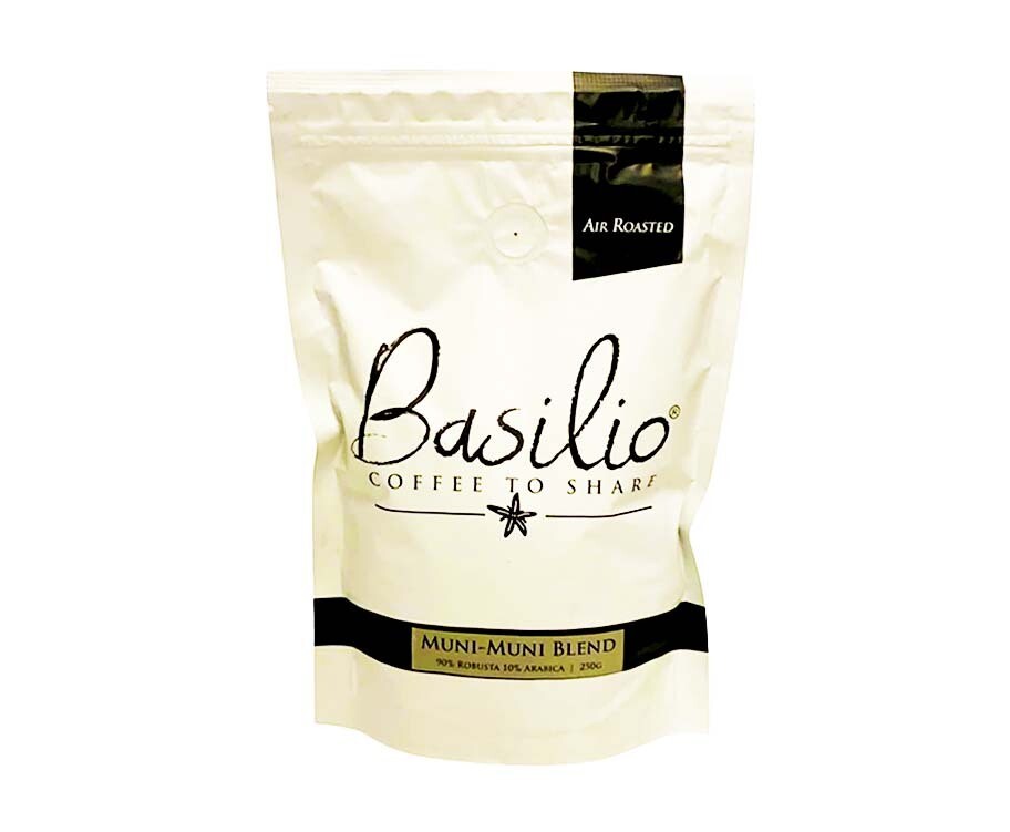 Basilio Coffee to Share Muni-Muni Blend Air Roasted Beans 250g
