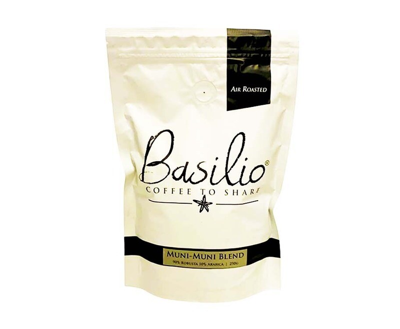 Basilio Coffee to Share Muni-Muni Blend Air Roasted Beans 250g