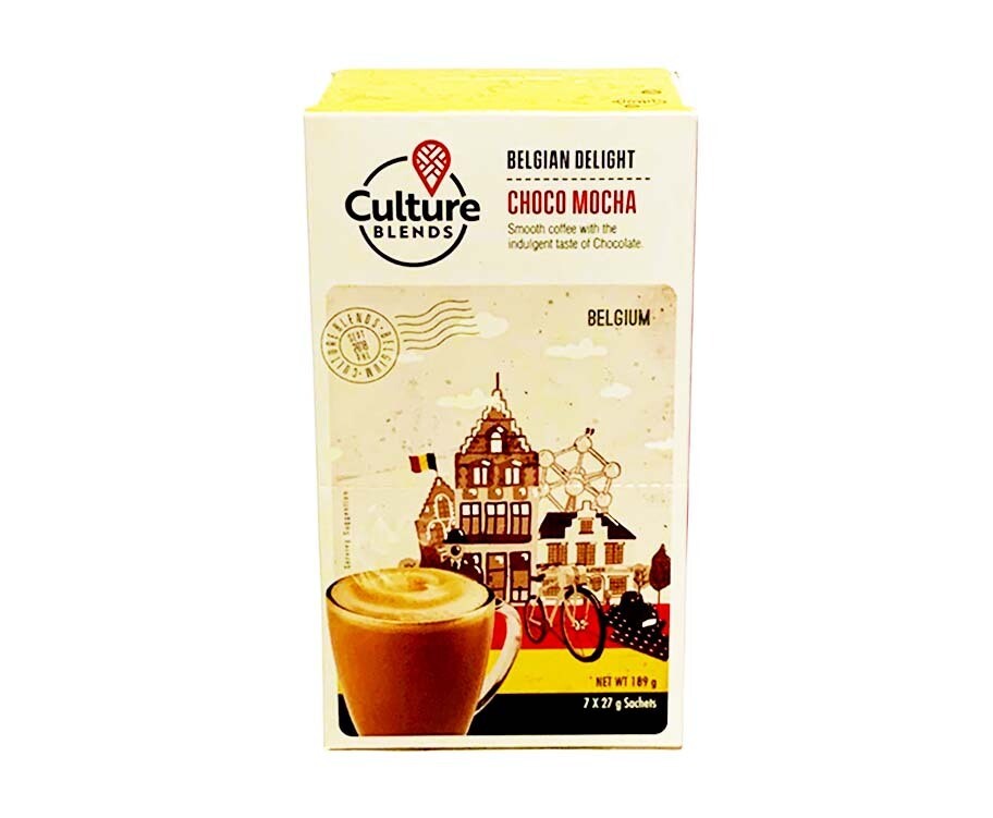 Culture Blends Belgian Delight Choco Mocha (7 Sachets x 27g) 189g