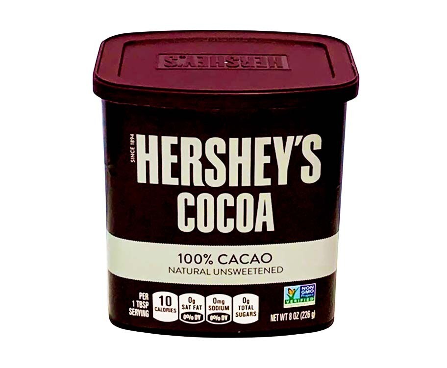 Hershey's Cocoa 100% Cacao Natural Unsweetened 8oz (226g)